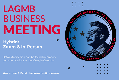LAGMB Business Meeting
