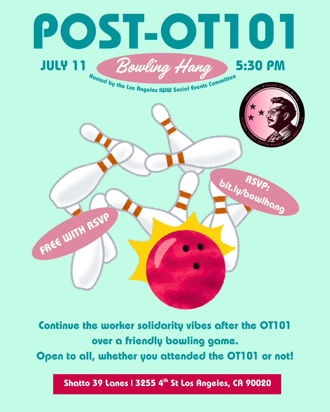 Post-OT101 Bowling Social
