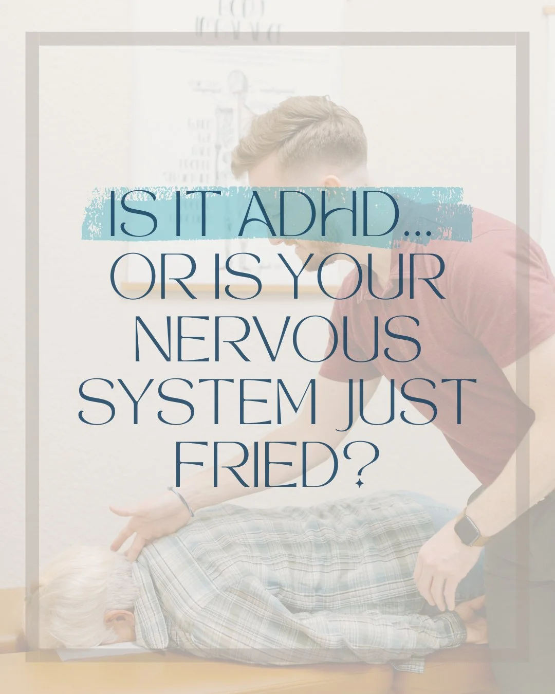 Here's the honest answer: sometimes it's both. Sometimes it's one. Sometimes it's neither. And the only way to know is to pay attention to what's actually happening in your nervous system.

Here's what we know: ADHD is neurodevelopmental. It's very r