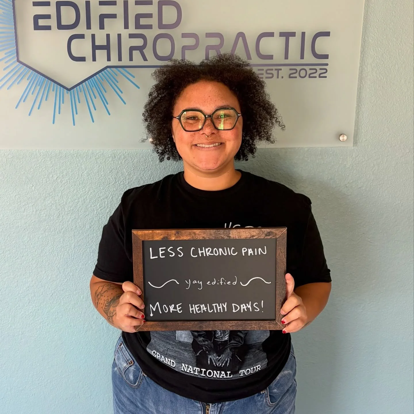 Less chronic pain ✅
More energy ✅
Better digestion ✅
Better sleep ✅

These things AND many more are what we celebrated with this practice member at her most recent re-evaluation. 

Healing can come in many forms but the best kept secret of any true h