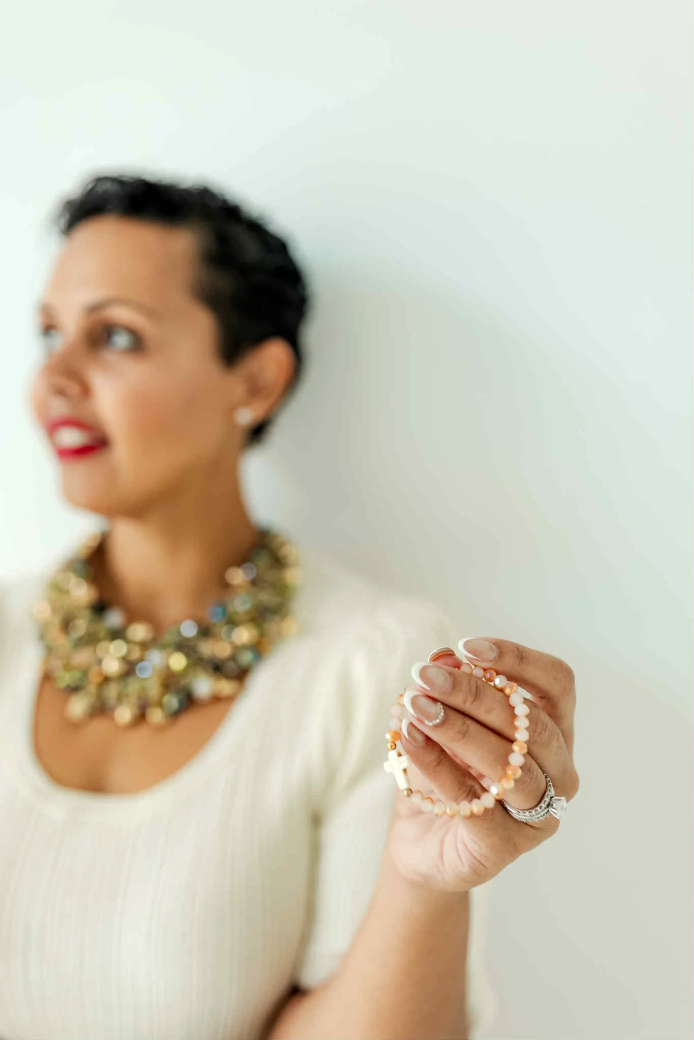 Cross Bead Bracelets