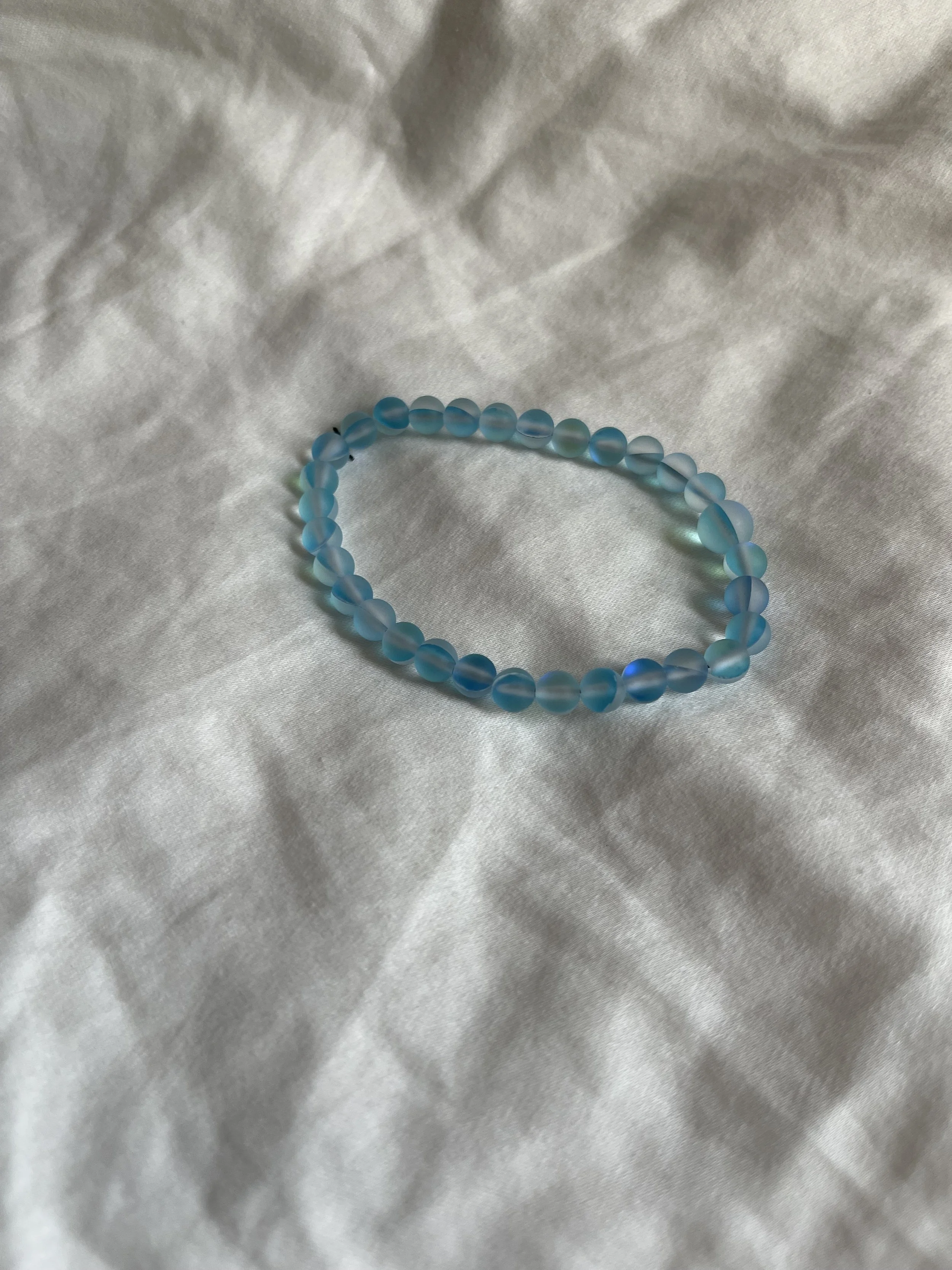 Aqua blue bracelet