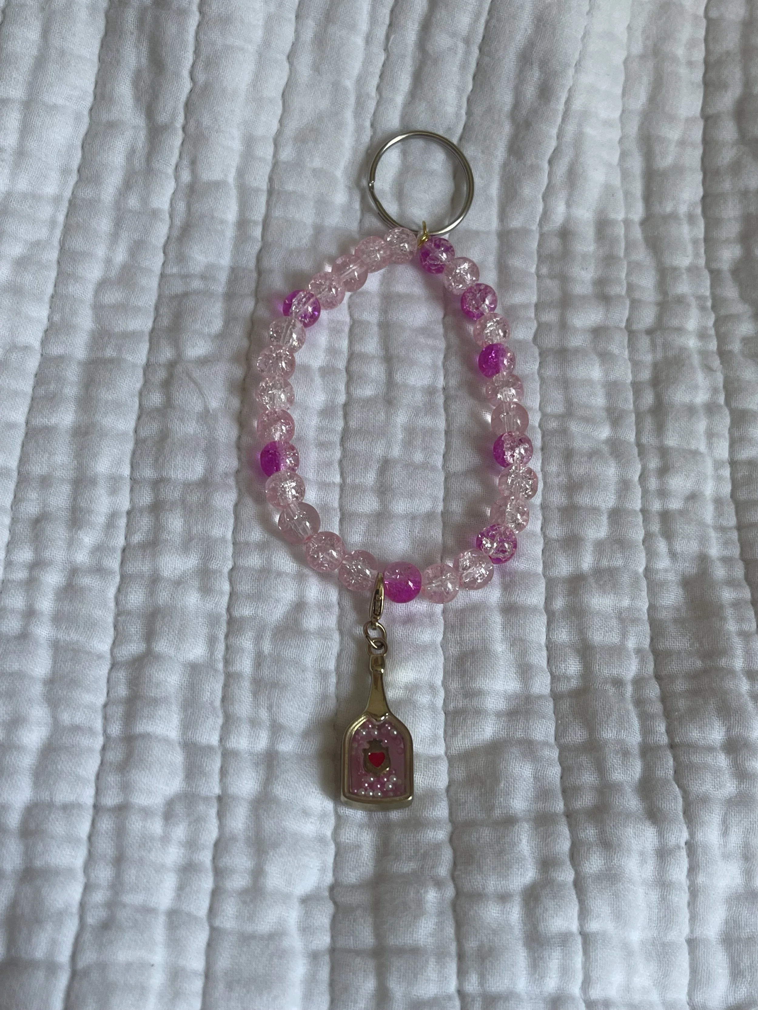 Party girl keychain