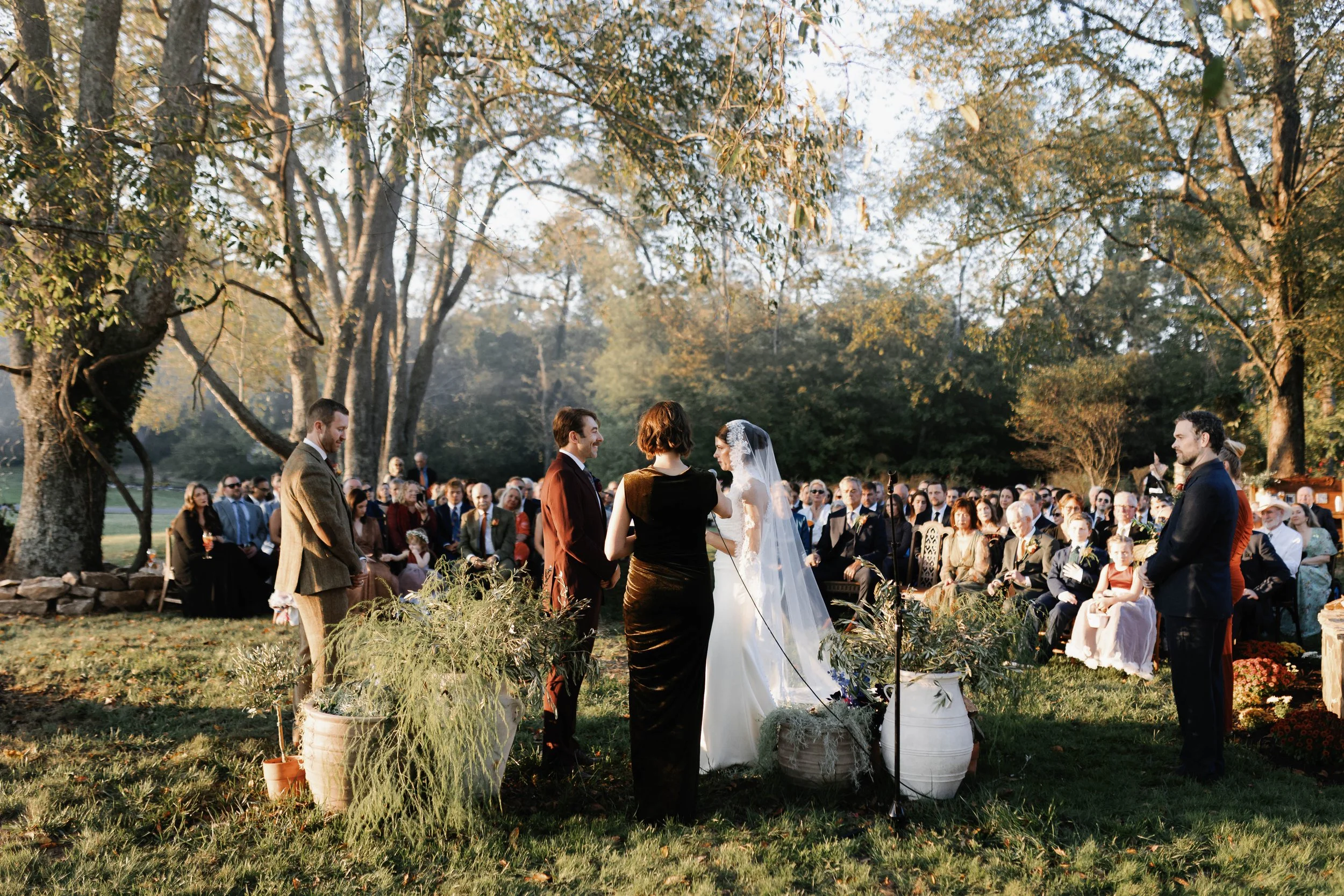 elegant lexington kentucky wedding ceremony
