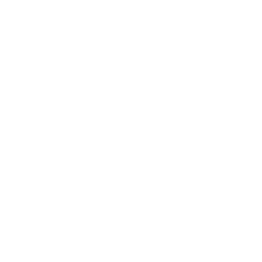 Our vision icon, head with gear icon for brain