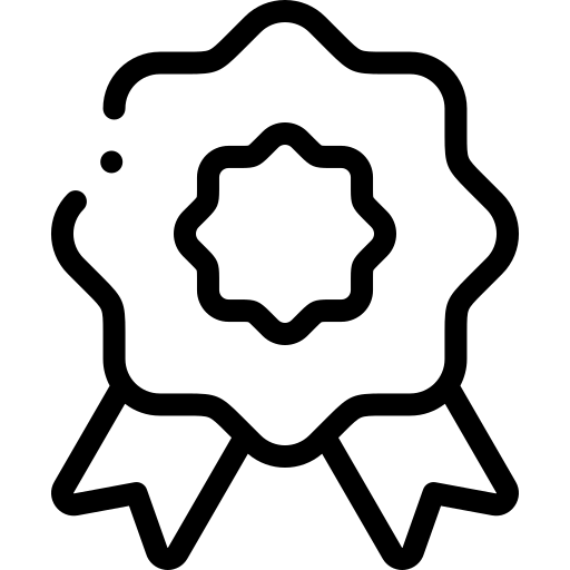 final review icon, badge award