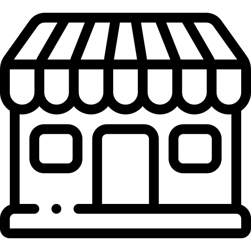 material selection icon, a little shop