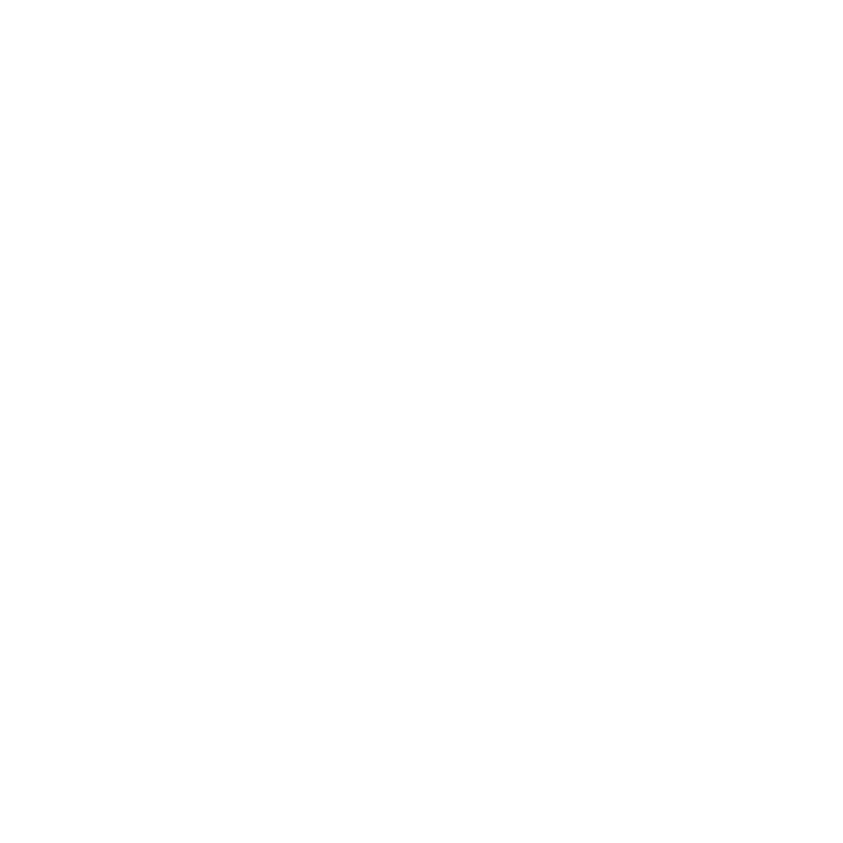 Black and white icon of two hands clasping each other in a handshake, with lines suggesting movement or energy.