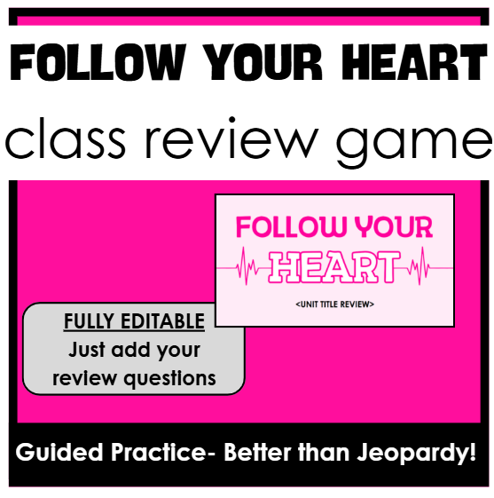 Follow Your Heart Review Game