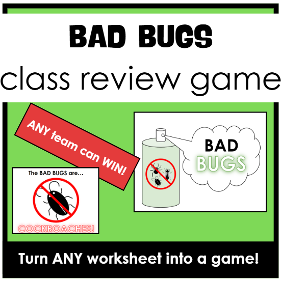 Bad Bugs Review Game