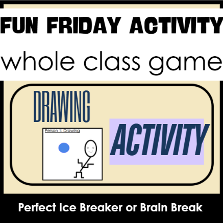"Drawing Activity" Fun Friday Activity