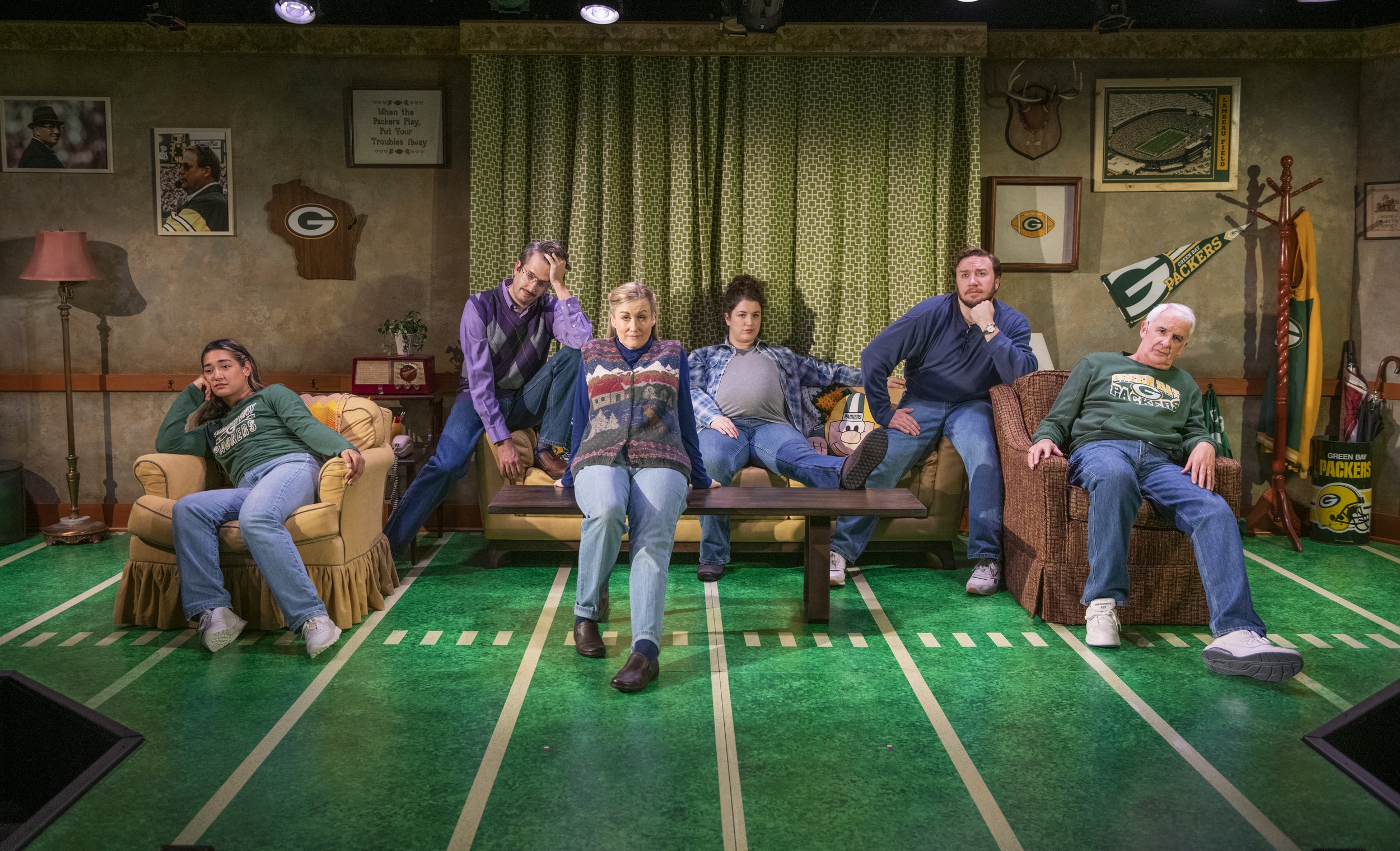 Our top of Act 2 number, a midwestern homage to cell block tango - Packers style. 