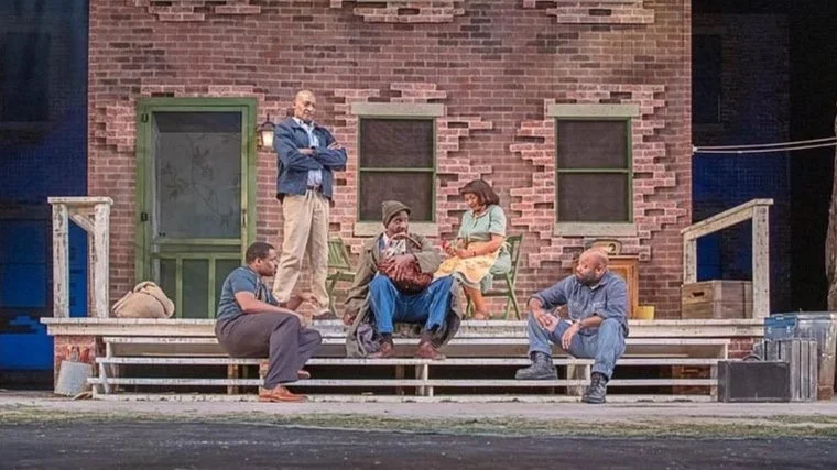 The family gathers on Friday night.