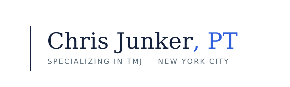 Chris Junker, PT