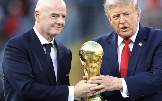 Scandal-Ridden FIFA Embraces Scandal-Ridden US President