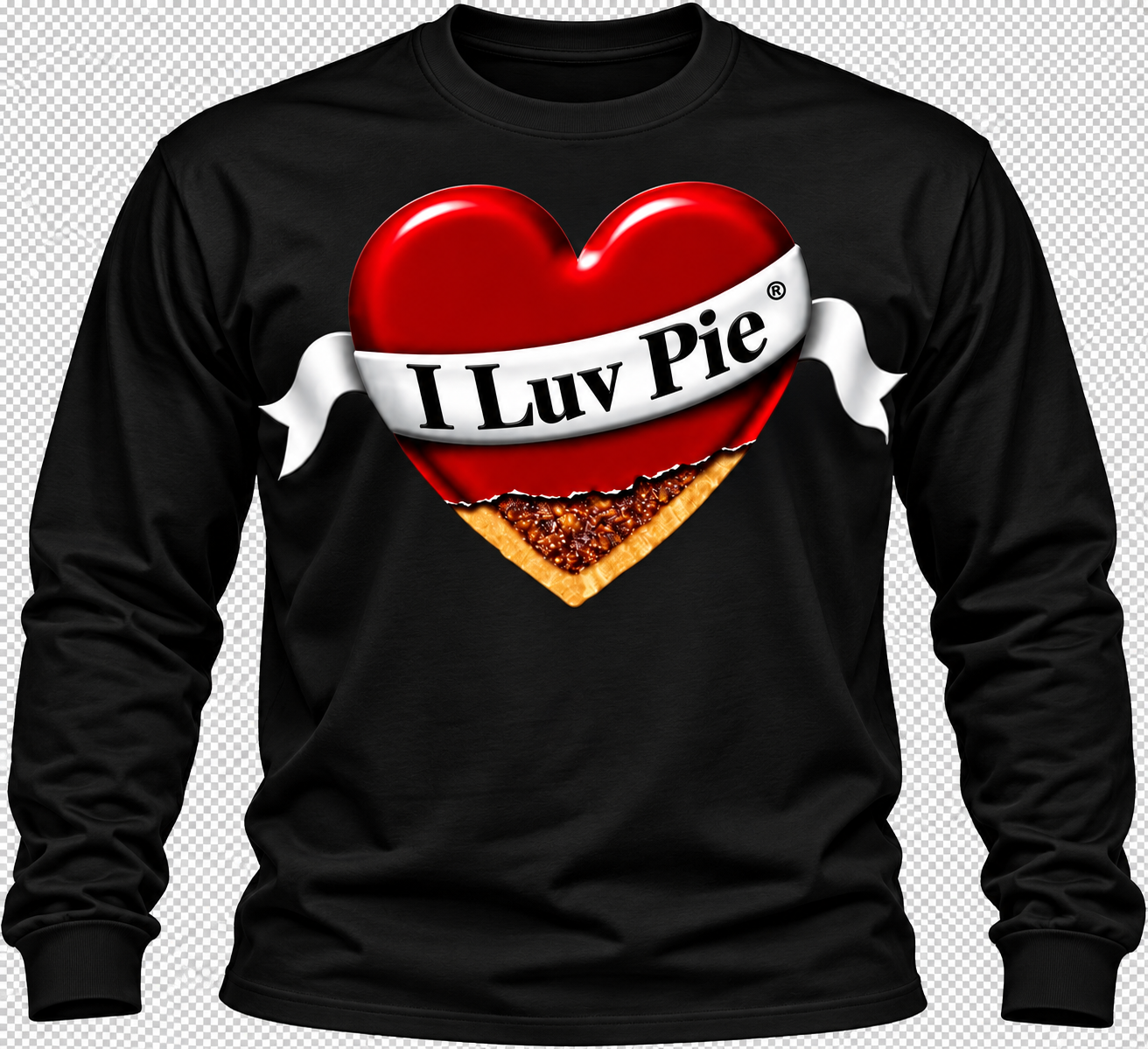 I Luv Pie® Long Sleeve T Shirt