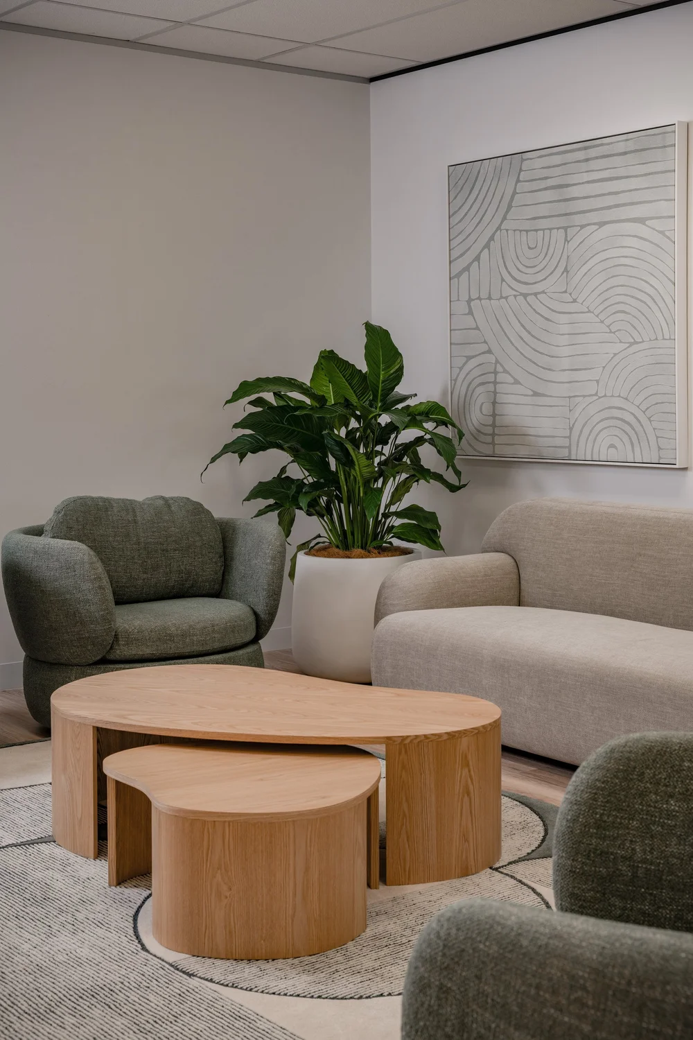 Lounge corner, Level 20, 288 Edward Street