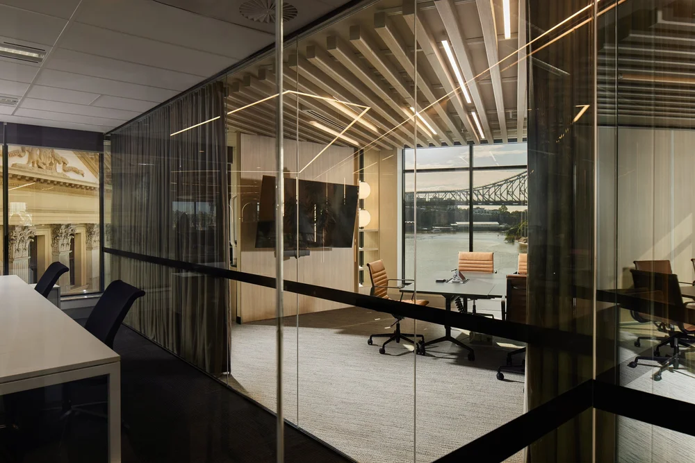 Glazed meeting room, Talbot Sayer
