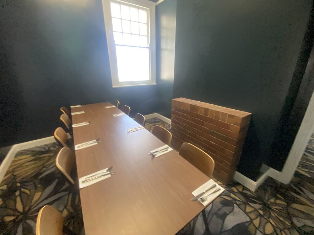 Dining tables, The Central Hotel