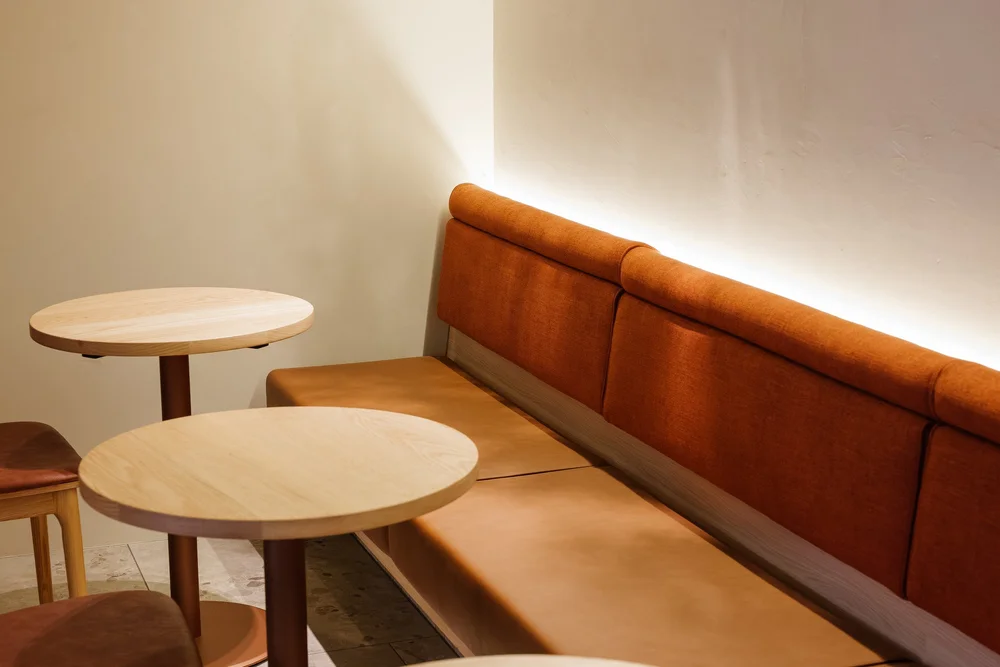 Banquette seating, The Spinnaker