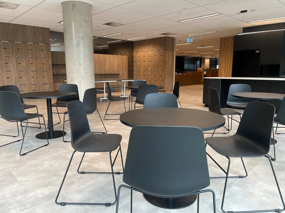 Café style breakout, Level 8, 12 Creek Street