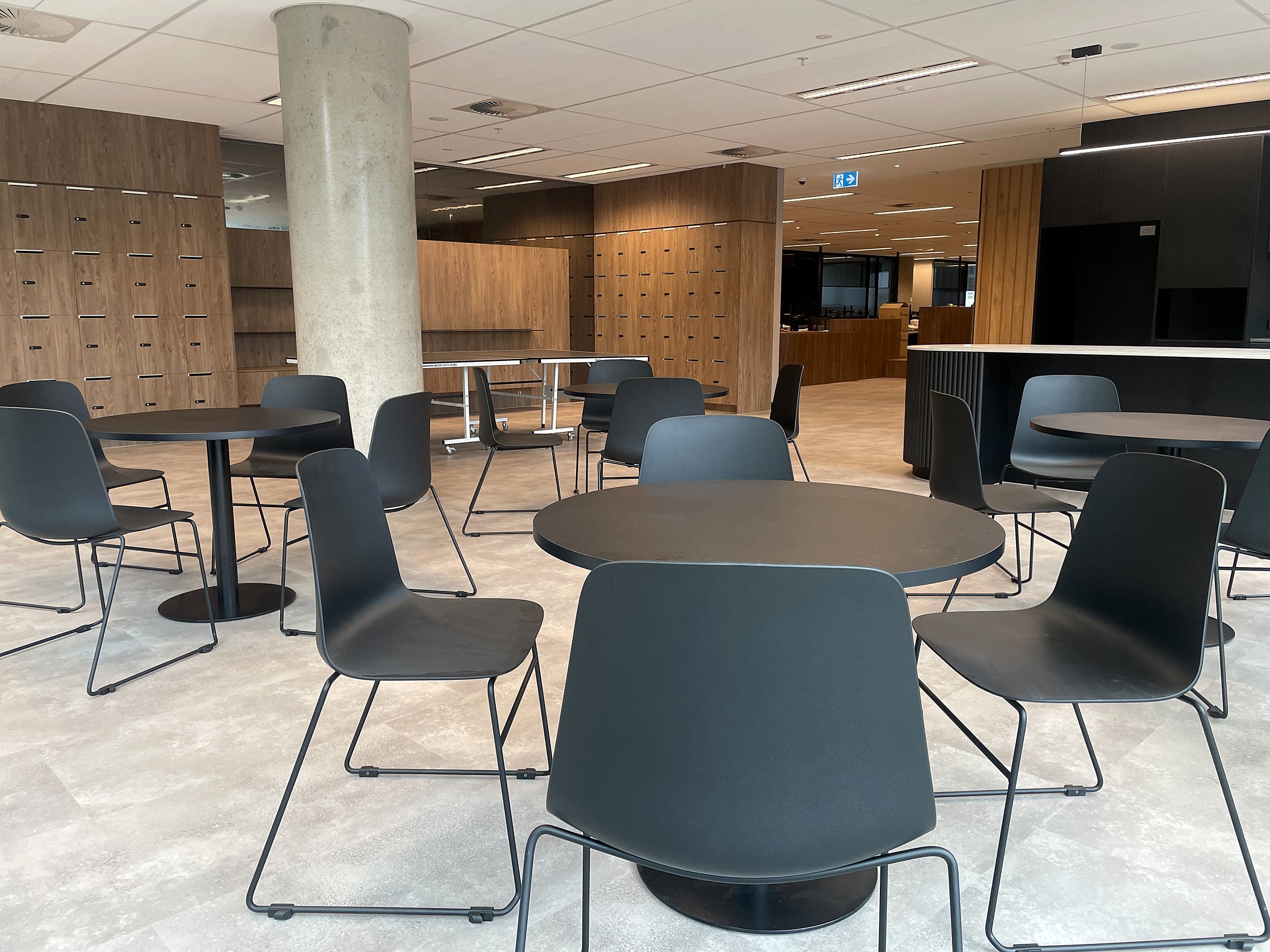 Café style breakout, Level 8, 12 Creek Street