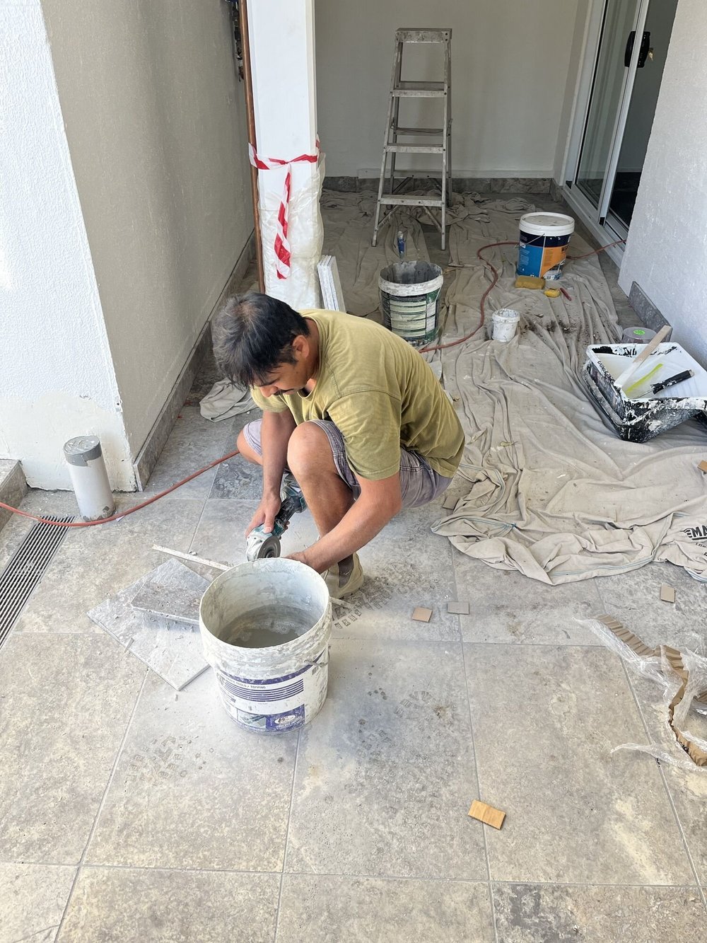 Tiling through each room, Don Pancho by the Beach
