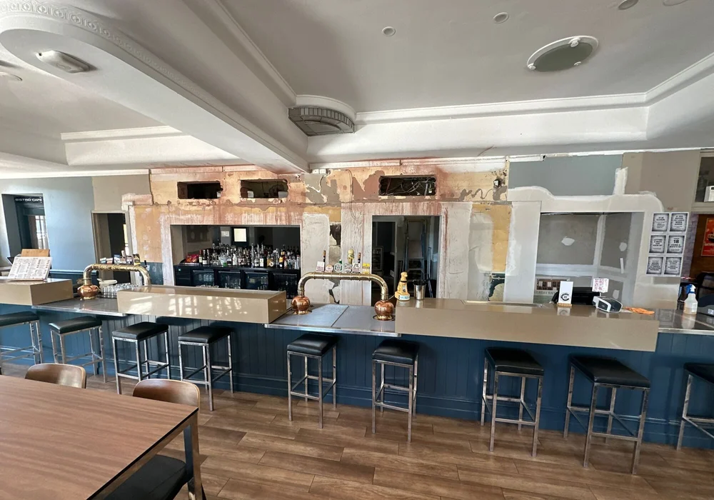 Bar and dining at the Beaudesert Hotel, Beaudesert Hotel