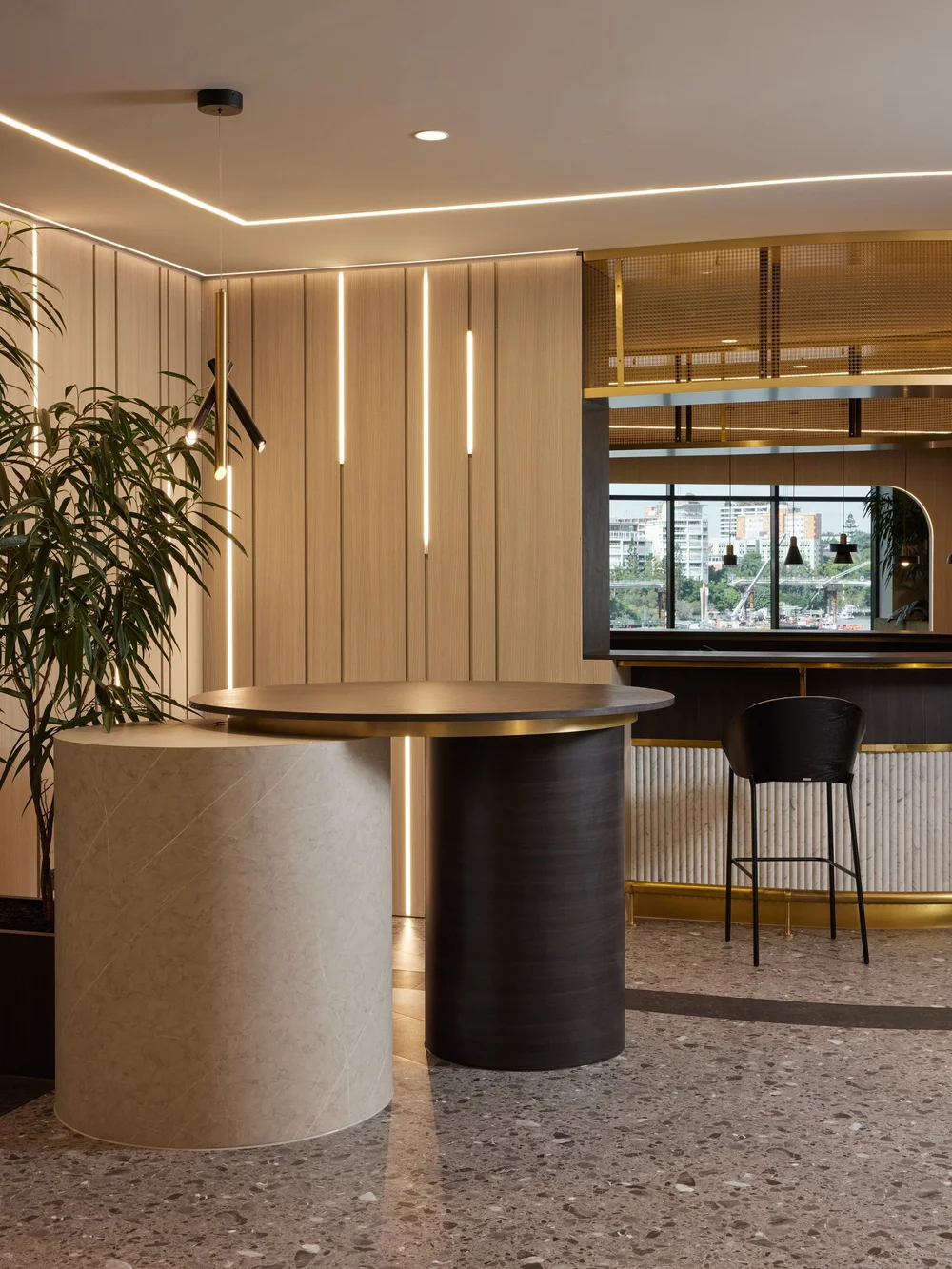 Recessed linear lighting, Talbot Sayer