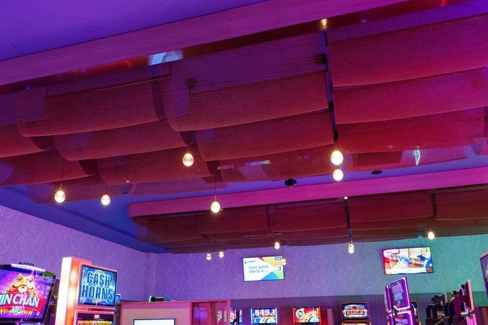 Gaming room ceiling, The Spinnaker