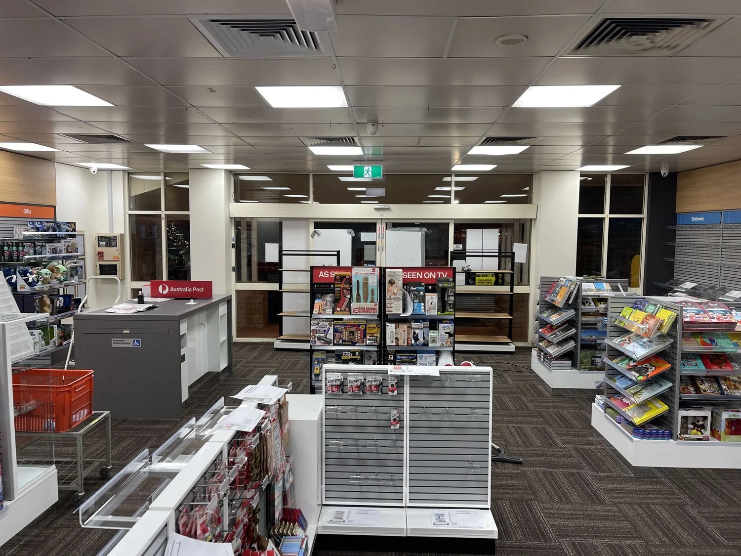 The finished store at Australia Post Emerald