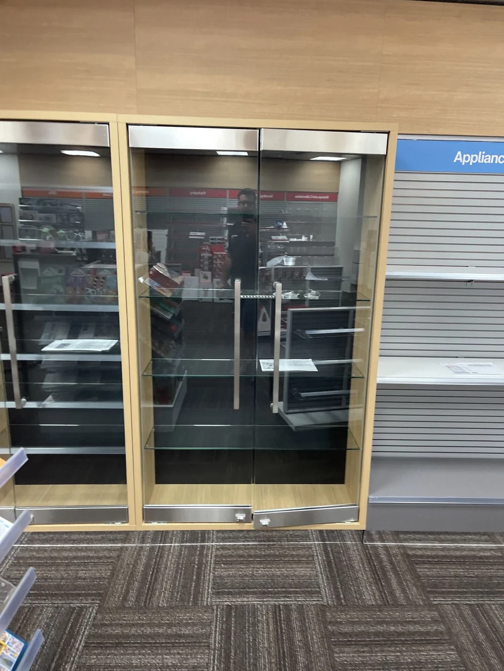 Display cabinets, Australia Post Emerald