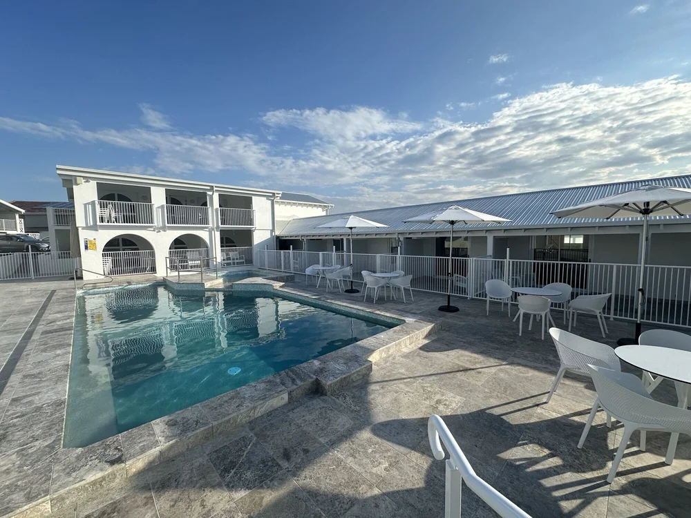 The finished property, Don Pancho by the Beach