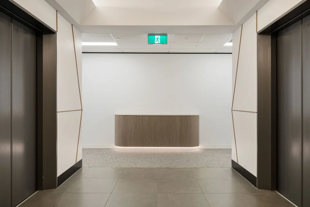 Glazed meeting room, Level 26, 288 Edward Street