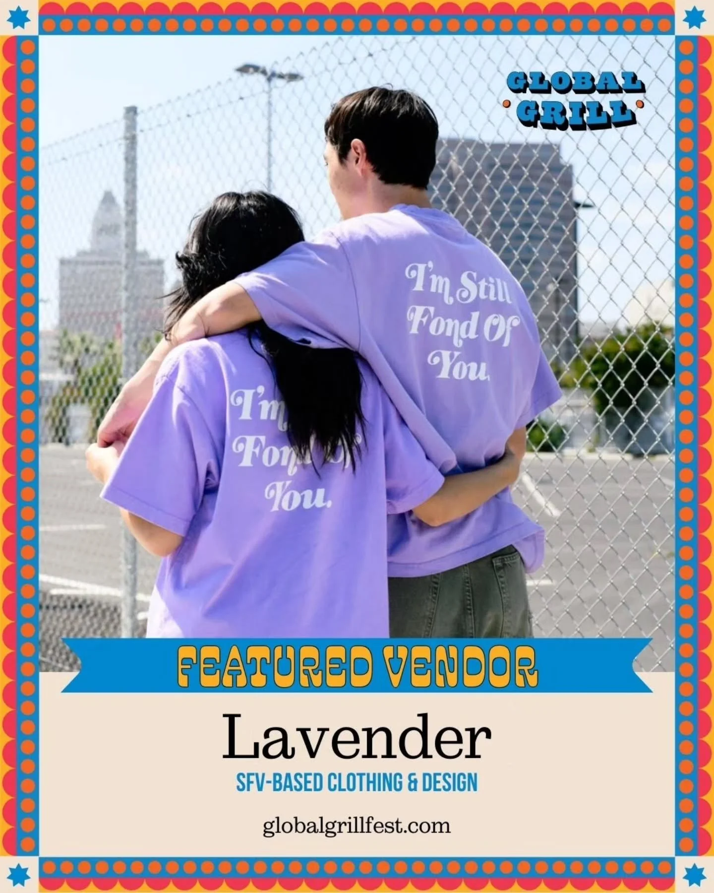 @lavender.xyz is a lifestyle and apparel brand rooted in San Fernando Valley culture. Their designs focus on personal storytelling, peace of mind, community, and navigating life through kindness, with locally-inspired graphics that reflect a commitme