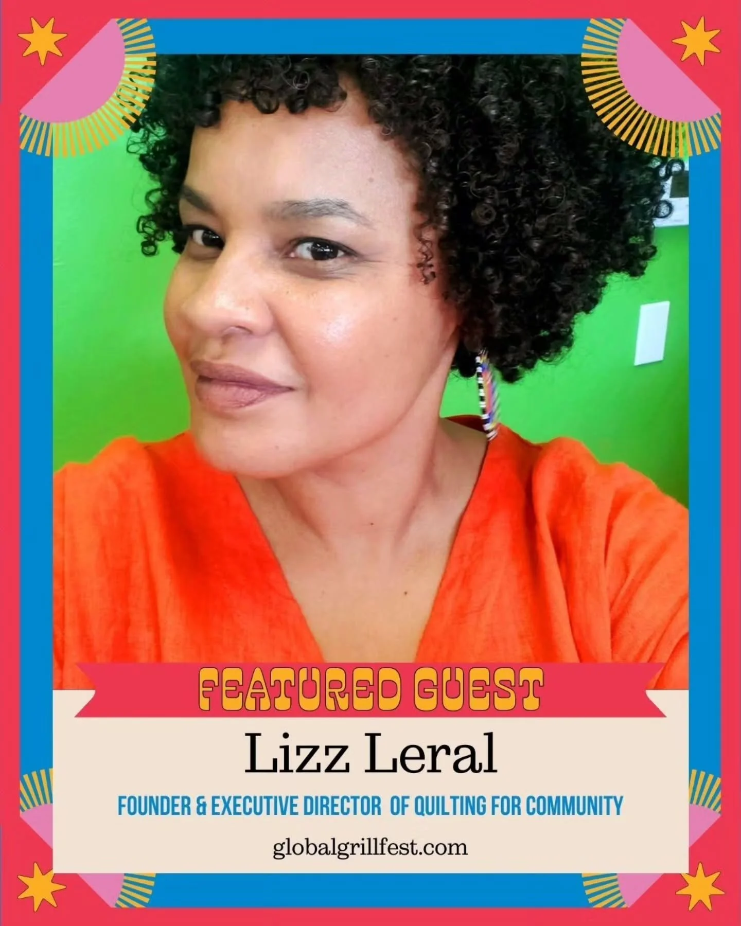 Lizz Leral is the founder of Quilting for Community, a Chatsworth-based nonprofit and volunteer-led organization that fosters connection, inclusivity, and creativity through low-cost, intergenerational quilting and fiber arts classes. They empower in