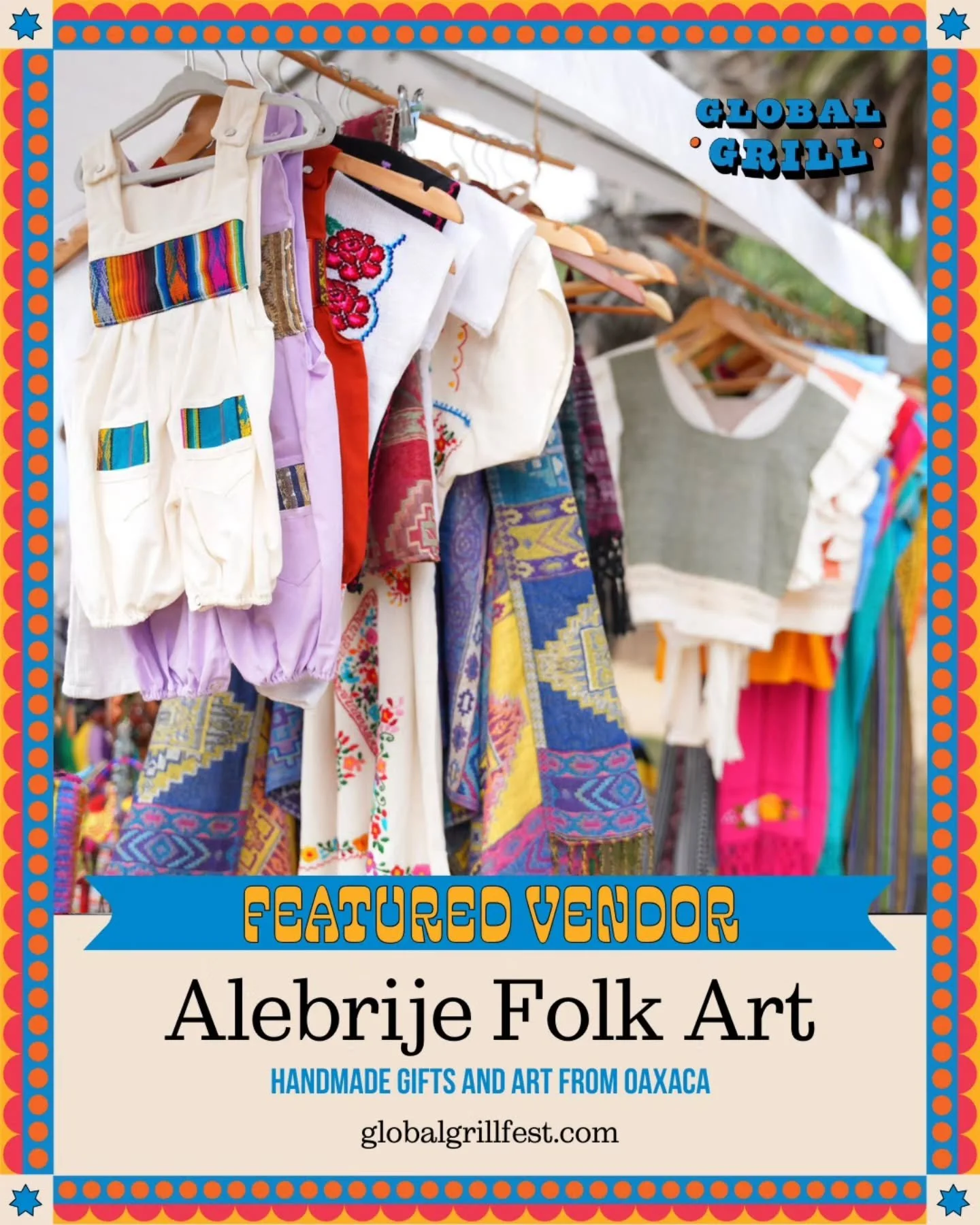 Get excited - @alebrijefolkart is heading back to the Valley to bring their authentic, handmade, Oaxacan folk art. They showcase the creative, spiritual, and colorful cultural heritage of Oaxaca, Mexico. Come shop!