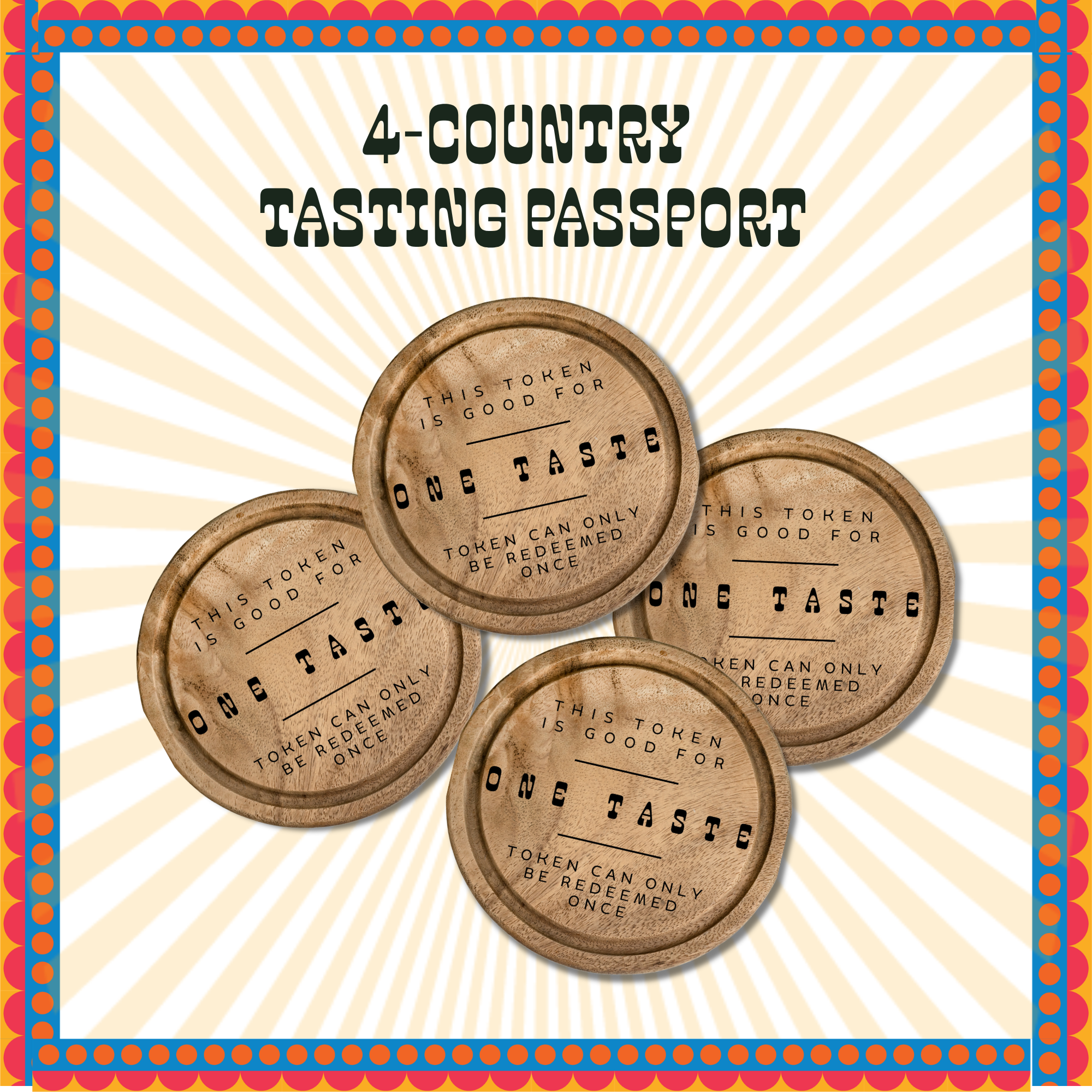 4-Country Tasting Passport