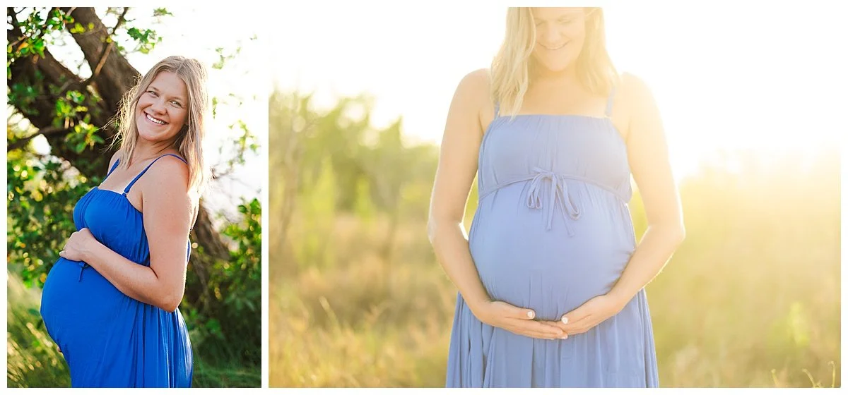 Fort Myers maternity photographer capturing beach maternity portraits