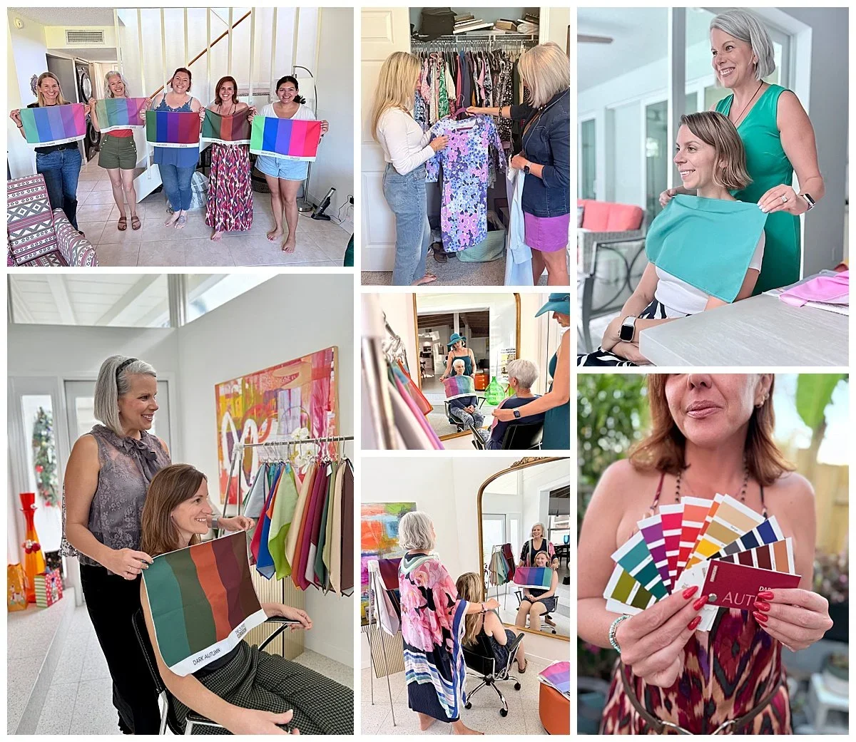 Personal color analysis consultation in Fort Myers, Florida