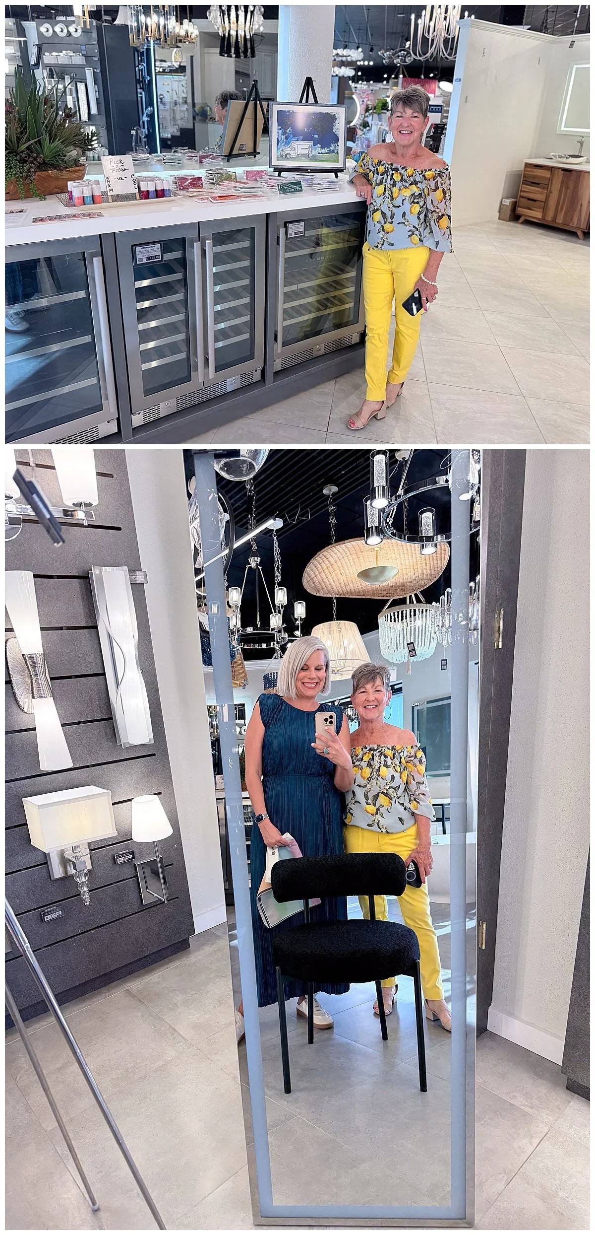 Seasonal color analysis event at Ferguson Bath Kitchen & Lighting Gallery