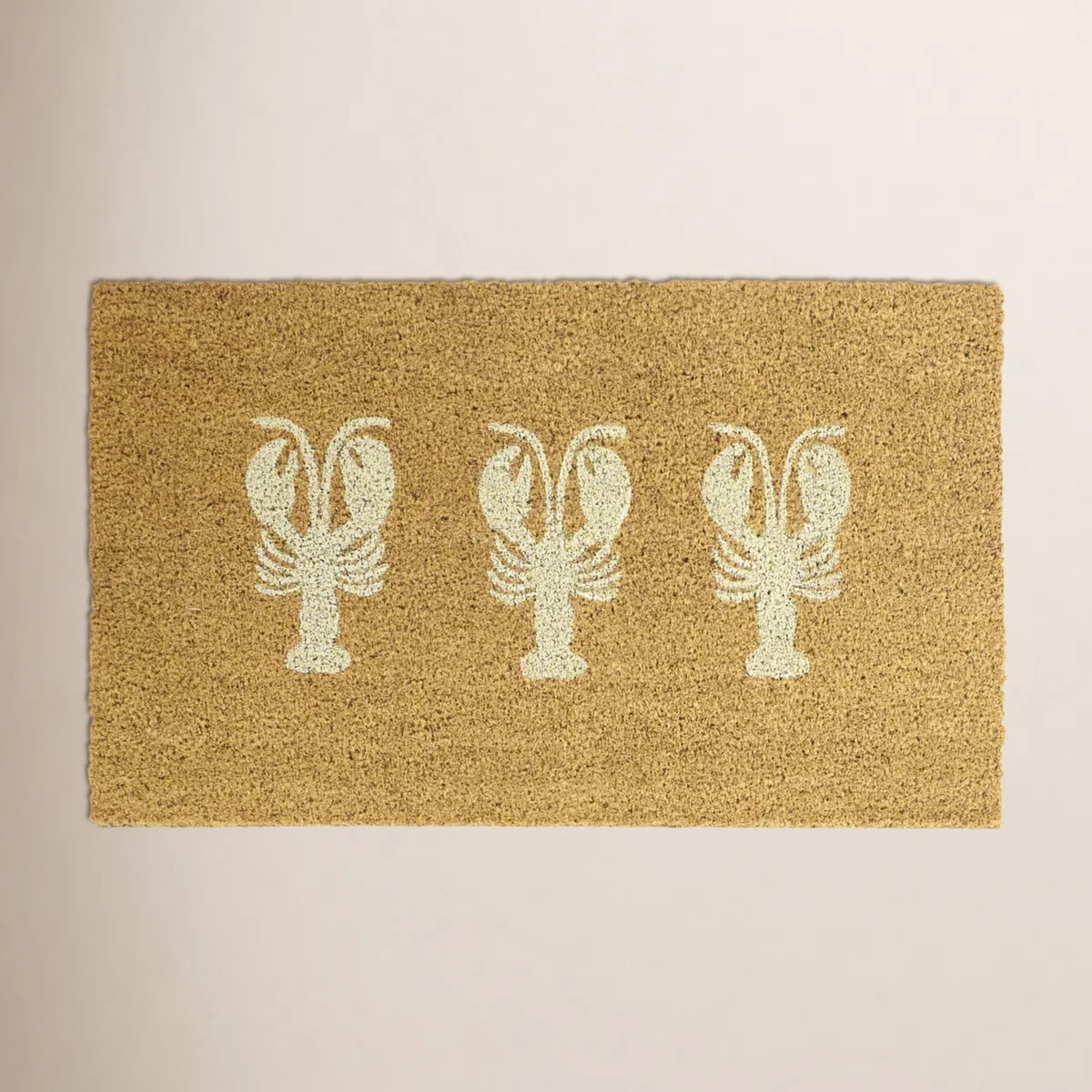 Lobster Blue Coastal Doormat