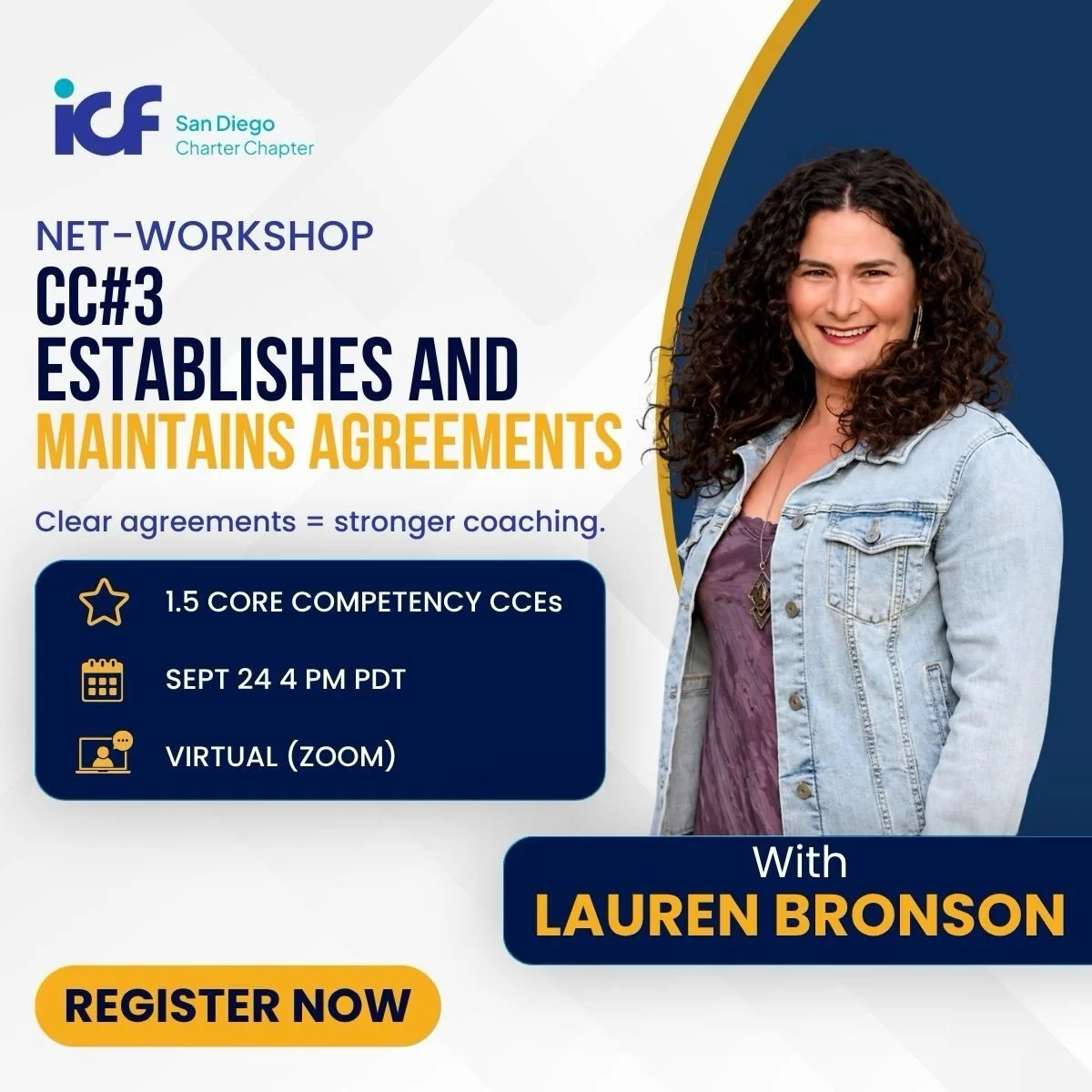 Your agreements with the client create the container 🌀 This Thursday 9/24, I'm leading a workshop with @icf_sd where we'll explore how to tend those agreements as the engagement unfolds. Join us for a rich conversation, connect with fellow coaches, 