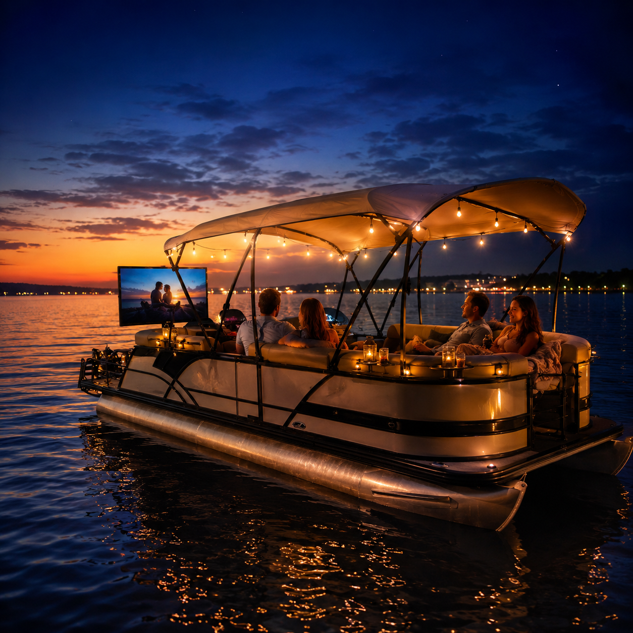 Movie Night on the Bay