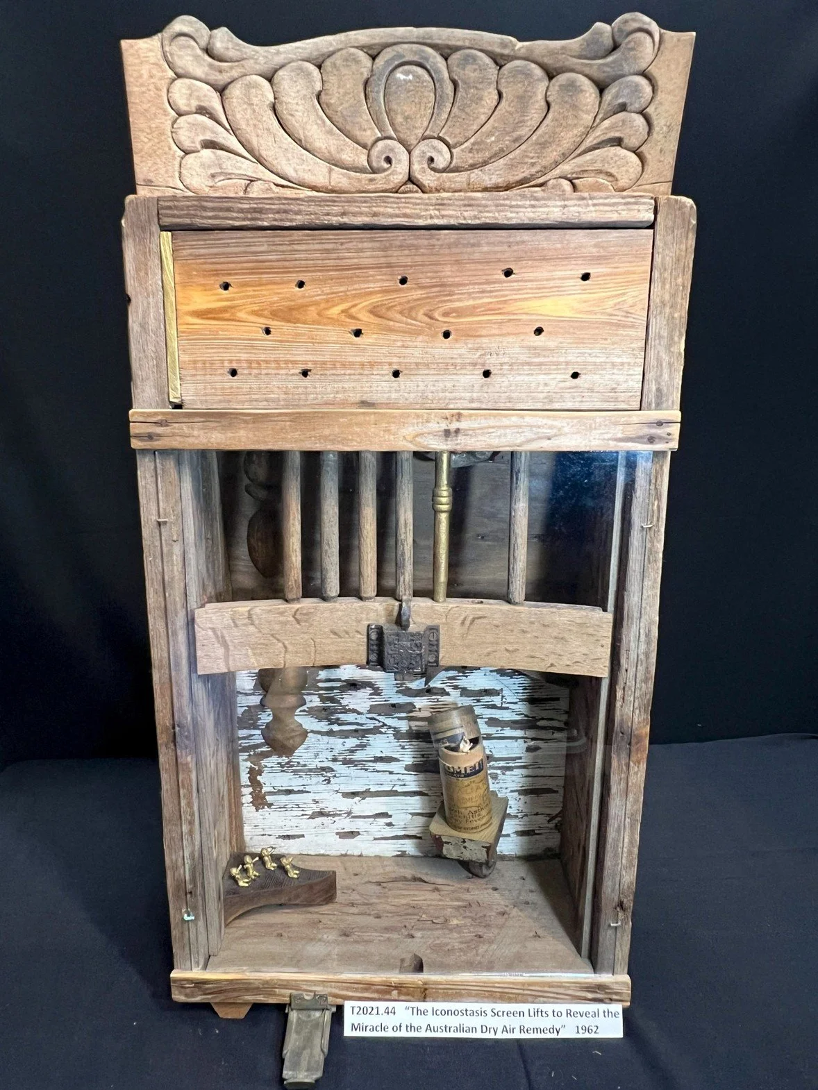 The Iconostasis Screen Lifts to Reveal the Miracle of the Australian Dry Air Remedy