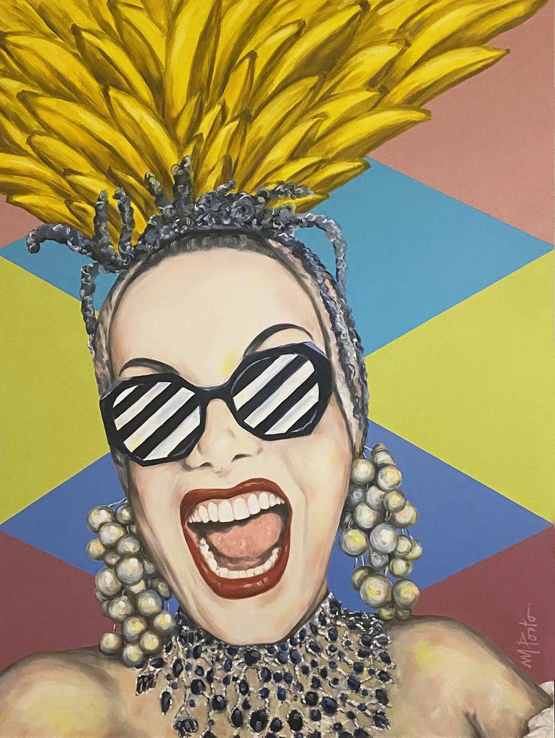 CARMEN WILD MIRANDA | 36x48" | Acrylic and Oil on canvas |
2023 