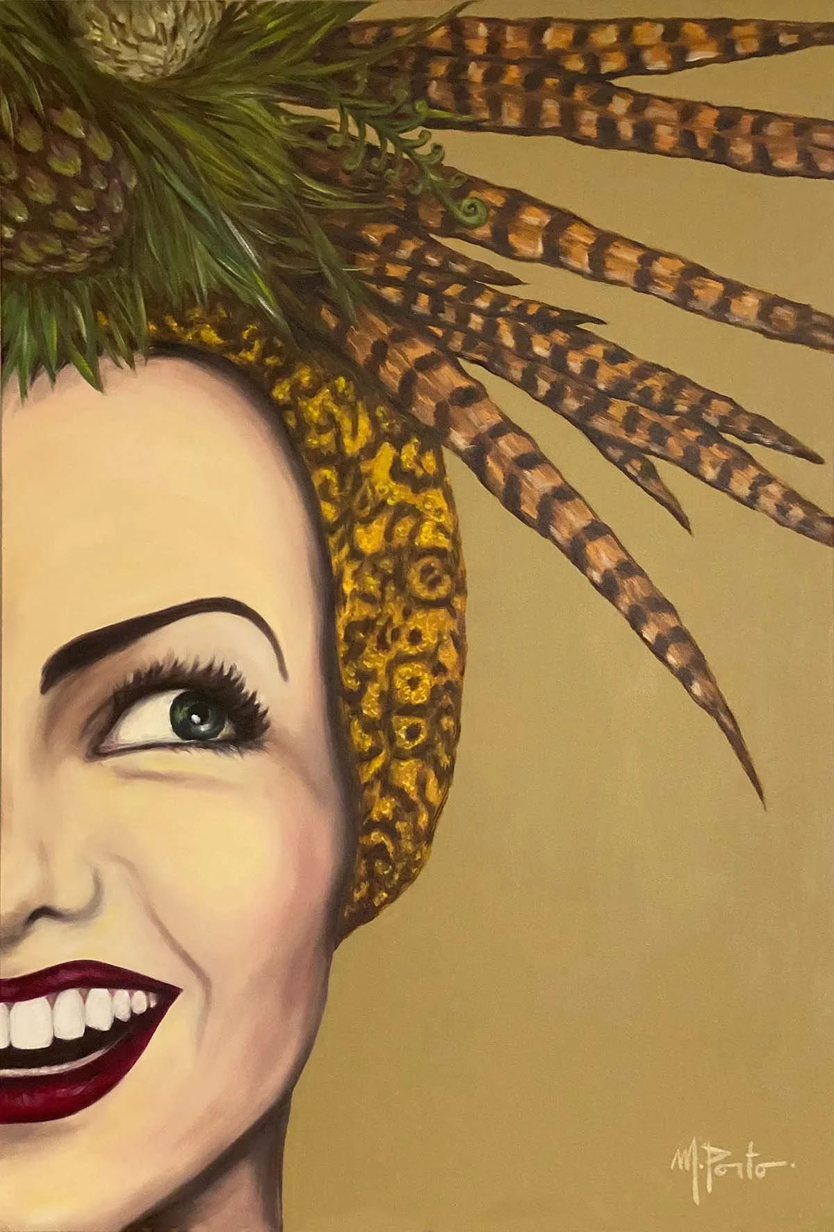 CARMEN WILD MIRANDA | 47x31" | Acrylic and Oil on canvas |
2018 