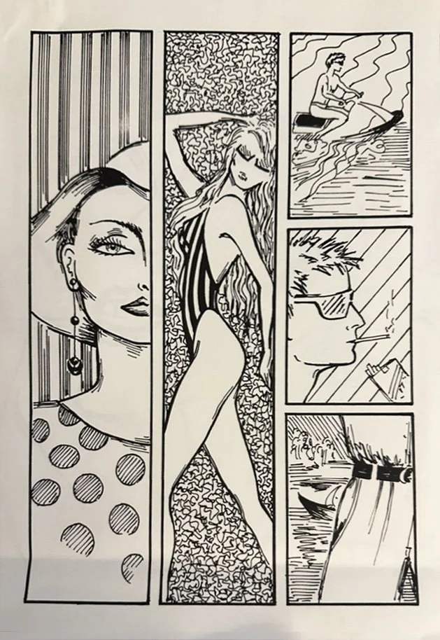 Illustration made by Mauricio Porto during Marketing and Advertising university studies in Rio de Janeiro, Brazil