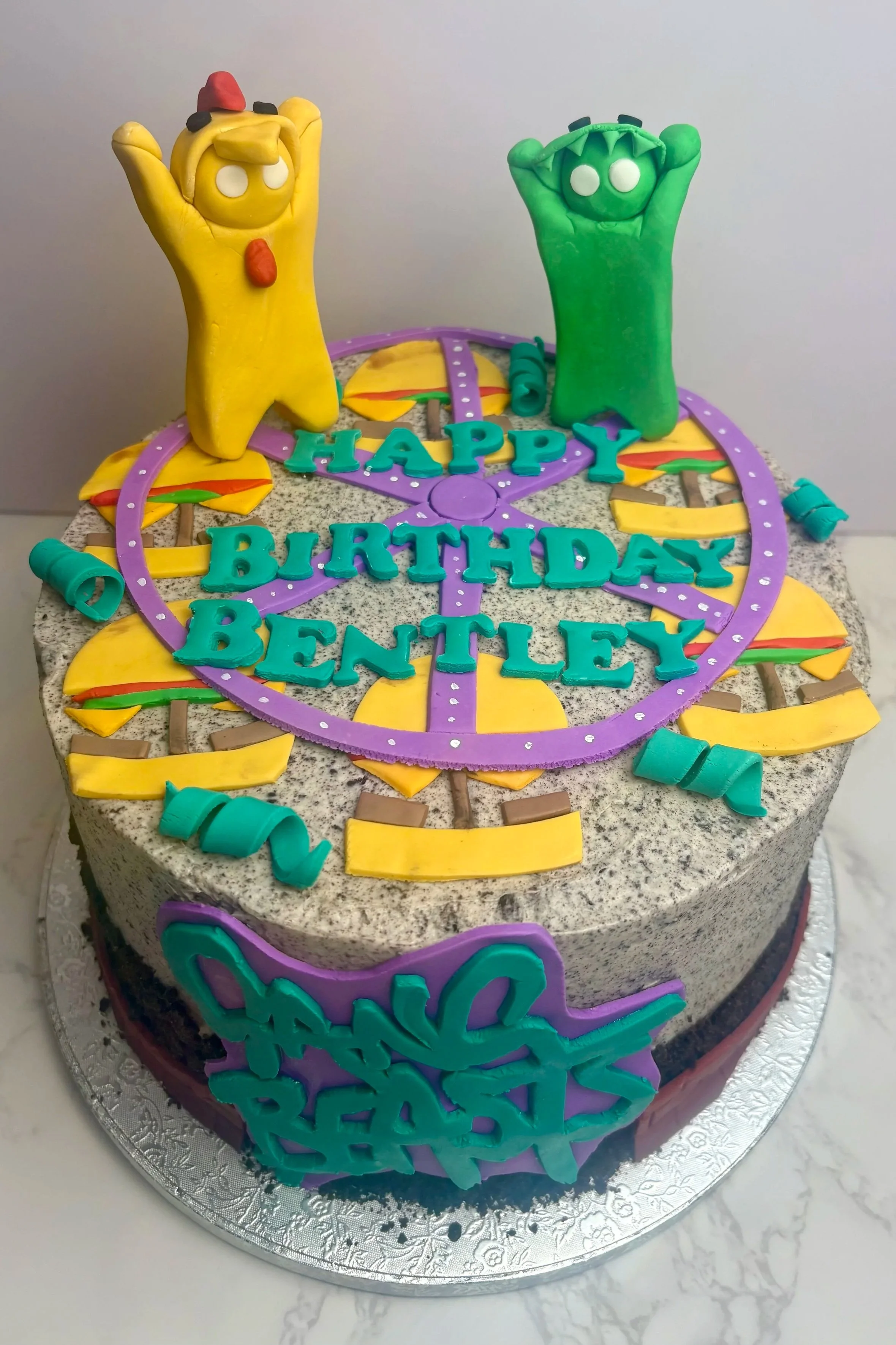 Custom Gang Beasts Video Game Cake