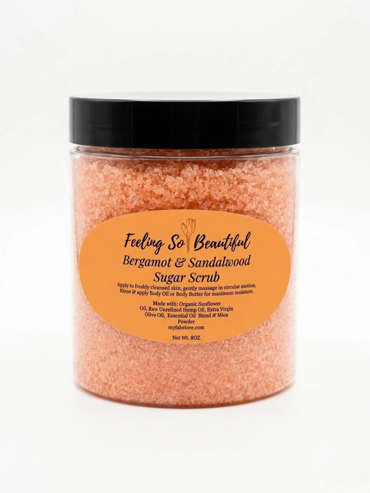 Lavish Body Scrub - Bergamot &amp; Sandalwood 🧡

A gentle exfoliation that buffs away dry, dull skin, while leaving it soft, smooth and refreshed. The warm, earthy sandalwood paired with bright, citrusy bergamot creates a grounding, yet uplifting sc
